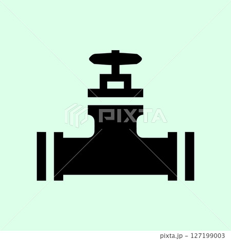 simple pipe tap vectors illustration 127199003