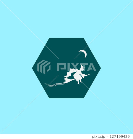 simple witch icon, vectors illustration 127199429