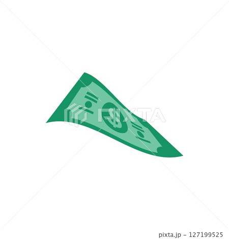 US Dollar stock paper bank notes icon sign business finance money concept vector illustration 127199525