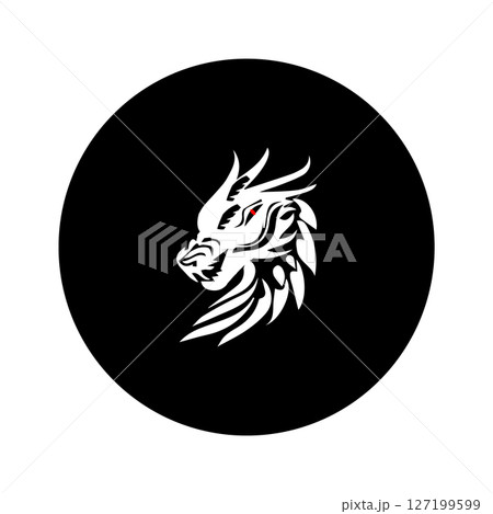 dragon icon vectors illustration symbol design 127199599