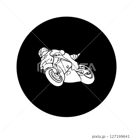 motorbike icon vectors illustration motorbike icon vectors illustration 127199641