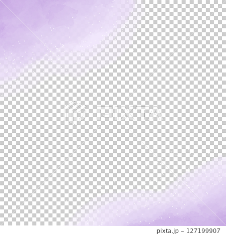 Smudged watercolor background material, purple frame Smudged watercolor background material, purple frame 127199907