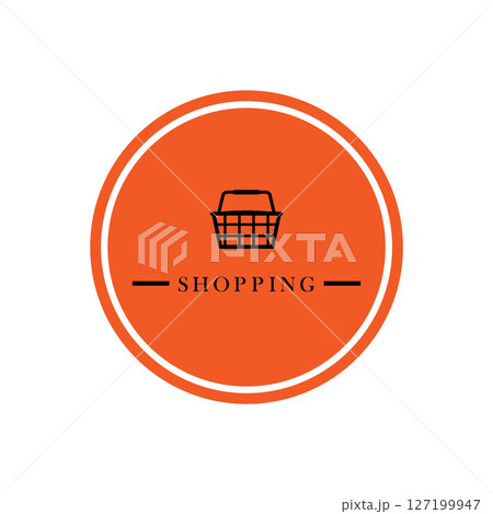 premium shopping logo design premium shopping logo design 127199947