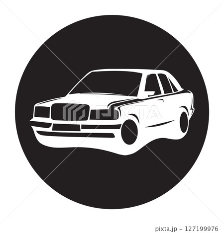 car image icon vectors illustration symbol 127199976