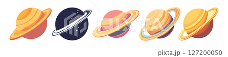 Solar System Planets Illustration 127200050