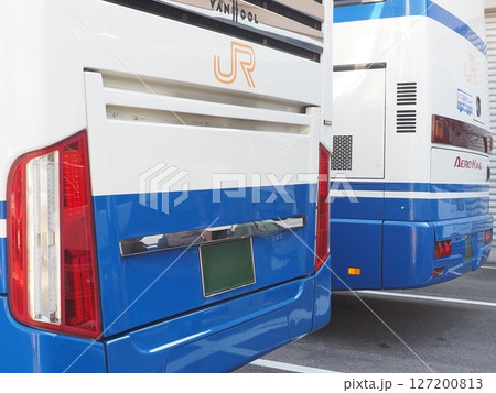 JRの2階建てハイウェイバス　 127200813