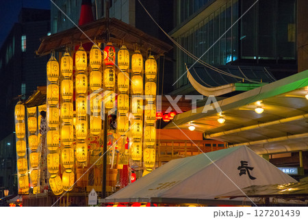 祇園祭、宵山の長刀鉾 127201439