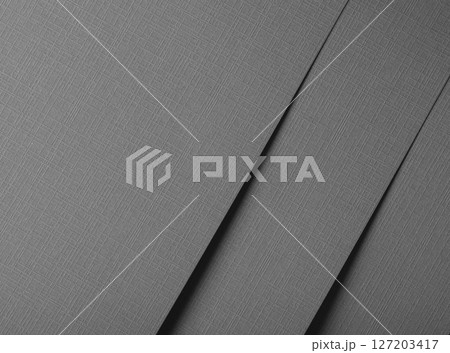 Gray matte paper texture with an embossed, woven pattern, featuring geometric lines and a subtle, Gray matte paper texture with an embossed, woven pattern, featuring geometric lines and a subtle, 127203417