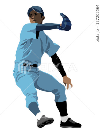 高校野球の左ピッチャー 127203564
