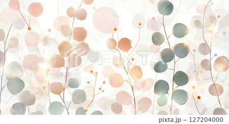 Delicate floral pattern suitable for natural background Delicate floral pattern suitable for natural background 127204000