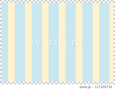 Simple striped background material: light blue and yellow 127204710