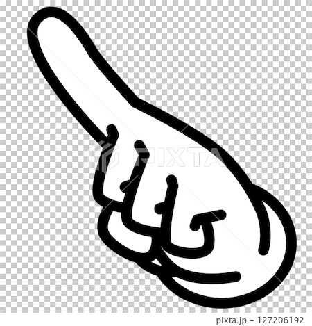 Pointing icon Pointing icon 127206192