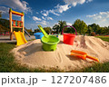 公園の砂場 公園の砂場 127207486