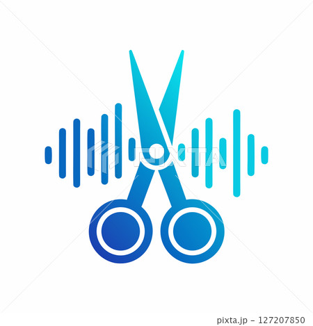 Audio Editing Software Sound Editing Tools...のイラスト素材 [127207850] - PIXTA