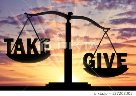 Concept of altruism and donation 127208303