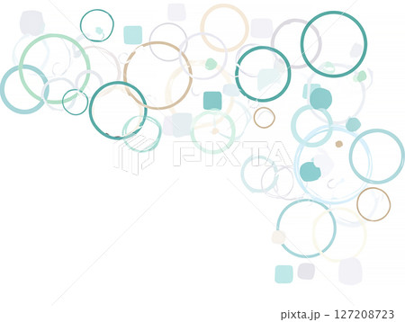 モダンなジオメトリック ビジネス背景 円形 緑色 モダンなジオメトリック ビジネス背景 円形 緑色 127208723