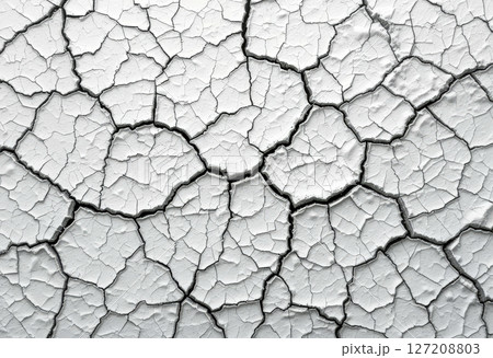 Cracked Earth Texture with Colorful Detail. 127208803