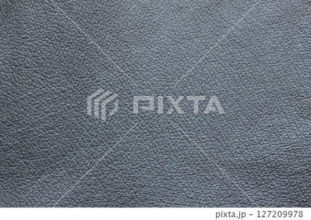 Detail of natural old grey leather jacket. Detail of natural old grey leather jacket. 127209978
