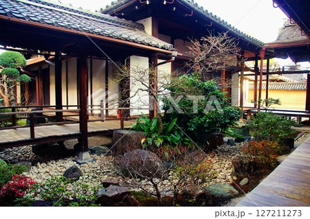 京都府　東寺 観智院・庭園「四方正面の庭」 京都市 南区 九条町　2022年2月 127211273