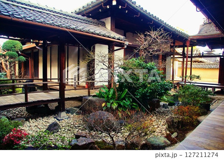 京都府　東寺 観智院・庭園「四方正面の庭」 京都市 南区 九条町　2022年2月 127211274