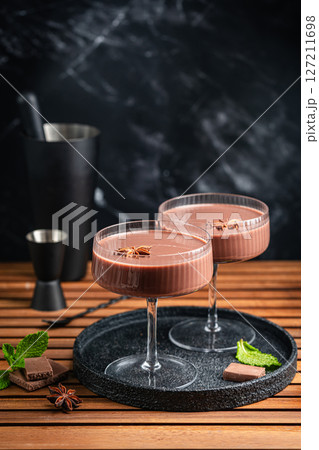 Chocolate Truffle Martini 127211698