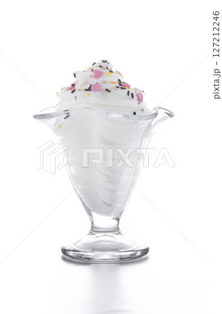 Whipped Cream Delight with Sprinkles 127212246