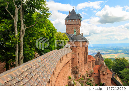 Chateau du Haut-Koenigsbourg in Alsace, France Chateau du Haut-Koenigsbourg in Alsace, France 127212929