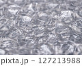 Bubble wrap macro photo with selective focus. 127213988
