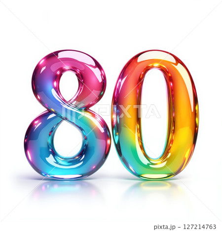 Eighty. 127214763