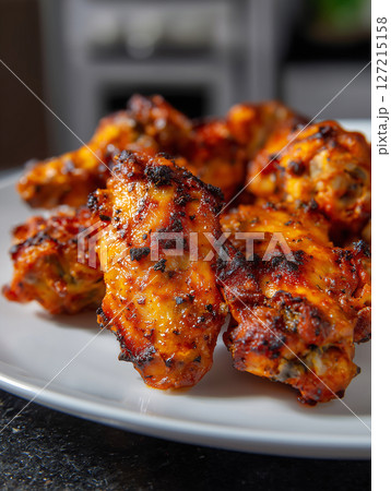 Spicy Oven Roasted Chicken Wings Spicy Oven Roasted Chicken Wings 127215158