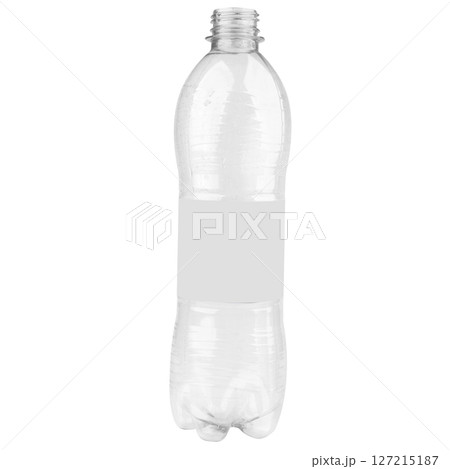 Plastic bottles, carbonated drinks on white background 127215187
