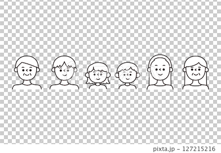 三代家庭圖示說明 三代家庭圖示說明 127215216