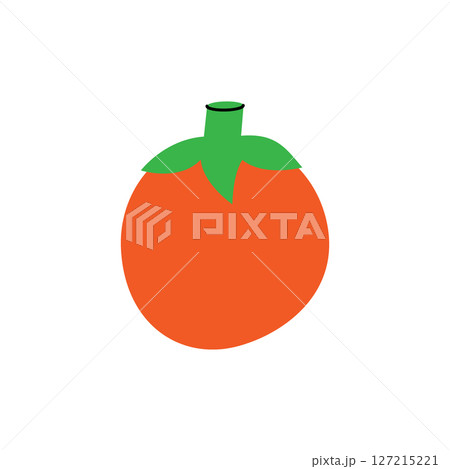 Tomato. Fresh organic vegetable. Vector illustration Tomato. Fresh organic vegetable. Vector illustration 127215221
