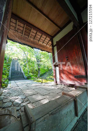 常寂光寺の境内の風景 常寂光寺の境内の風景 127215594