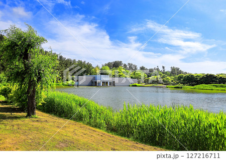 土門拳記念館と飯森山公園 127216711