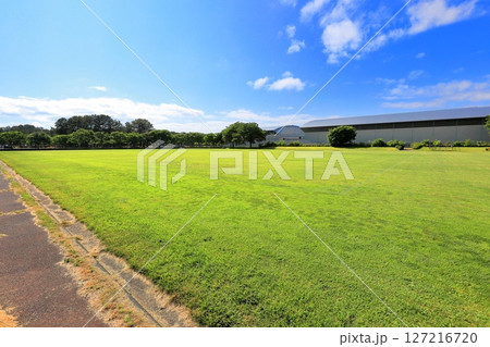 土門拳記念館と飯森山公園グランド 127216720