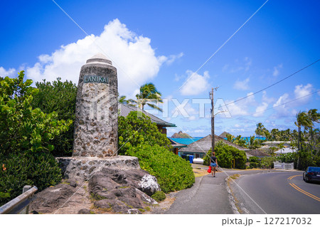 ハワイ　ラニカイモニュメント 127217032