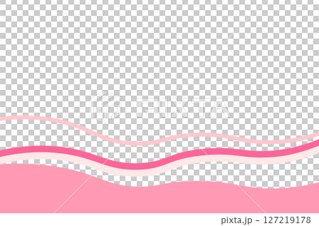 ウェーブライン曲線イラスト背景素材 ピンク色 白バック ベクターpng コピースペース ウェーブライン曲線イラスト背景素材 ピンク色 白バック ベクターpng コピースペース 127219178
