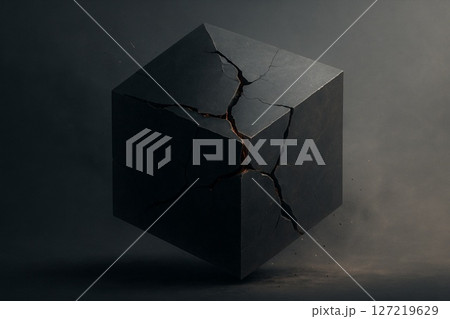 崩れゆく立方体に宿る焦燥感 127219629