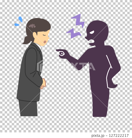 ハラスメントのイラスト 127222217