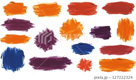 アクリル絵の具のカラフルなテクスチャ背景 アクリル絵の具のカラフルなテクスチャ背景 127222324