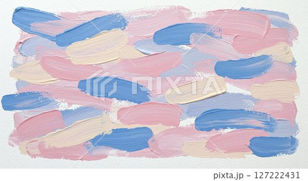 アクリル絵の具を使ったアートな背景デザイン 127222431