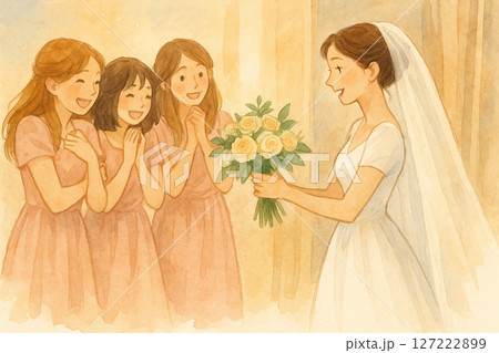 新婦 嫁 花嫁 127222899