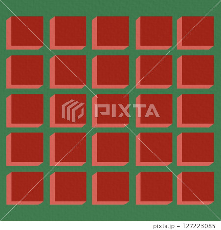 Modern Unique Isometric Seamless Pattern. Modern Unique Isometric Seamless Pattern. 127223085