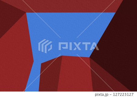 Abstract Modern Interior with Geometric Shapes and Hanging Spheres Abstract Modern Interior with Geometric Shapes and Hanging Spheres 127223127