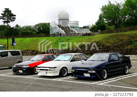 あのアニメに登場する名車『AE86・ハチロク』と『富士山レーダードーム』 あのアニメに登場する名車『AE86・ハチロク』と『富士山レーダードーム』 127223792