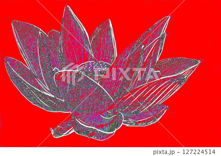 古代ハス　（加工） 127224514