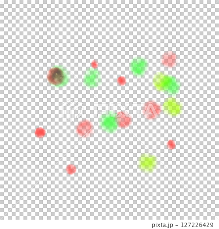 彩色水彩圓點素材 127226429