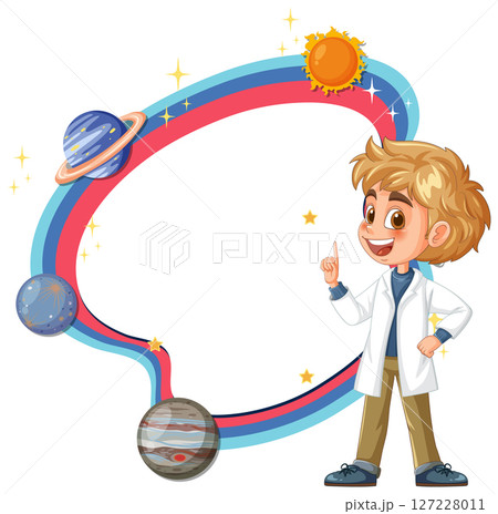 Young Scientist Exploring the Solar System 127228011
