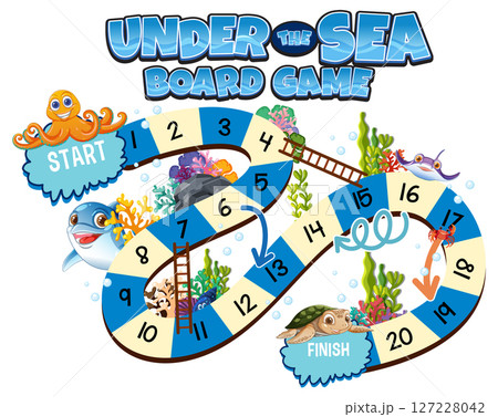 Under the Sea Adventure Board Game 127228042